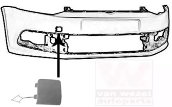 VAN WEZEL 5814587 -  Заслонка, буксирный крюк